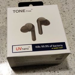 LG TONE Free UVnano FN6 Wireless Earbuds w/ Meridian Audio