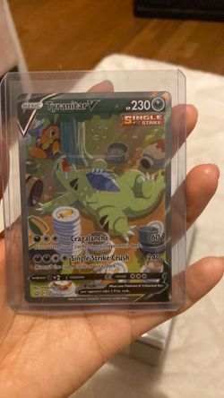 Tyranitar V card