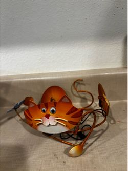 Hanging cat pot holder