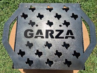 Custom Portable Mini Grill (Texas)/Mini Parrilla Portátil Personalizada (Texas)