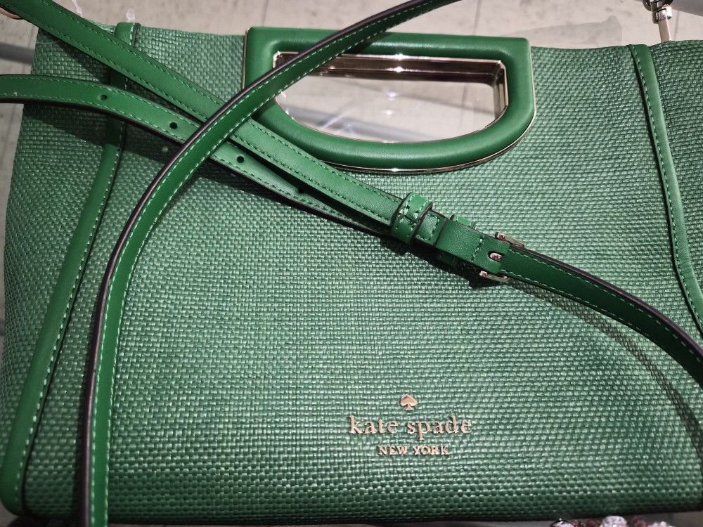 Kate Spade Green Clutch Handbag