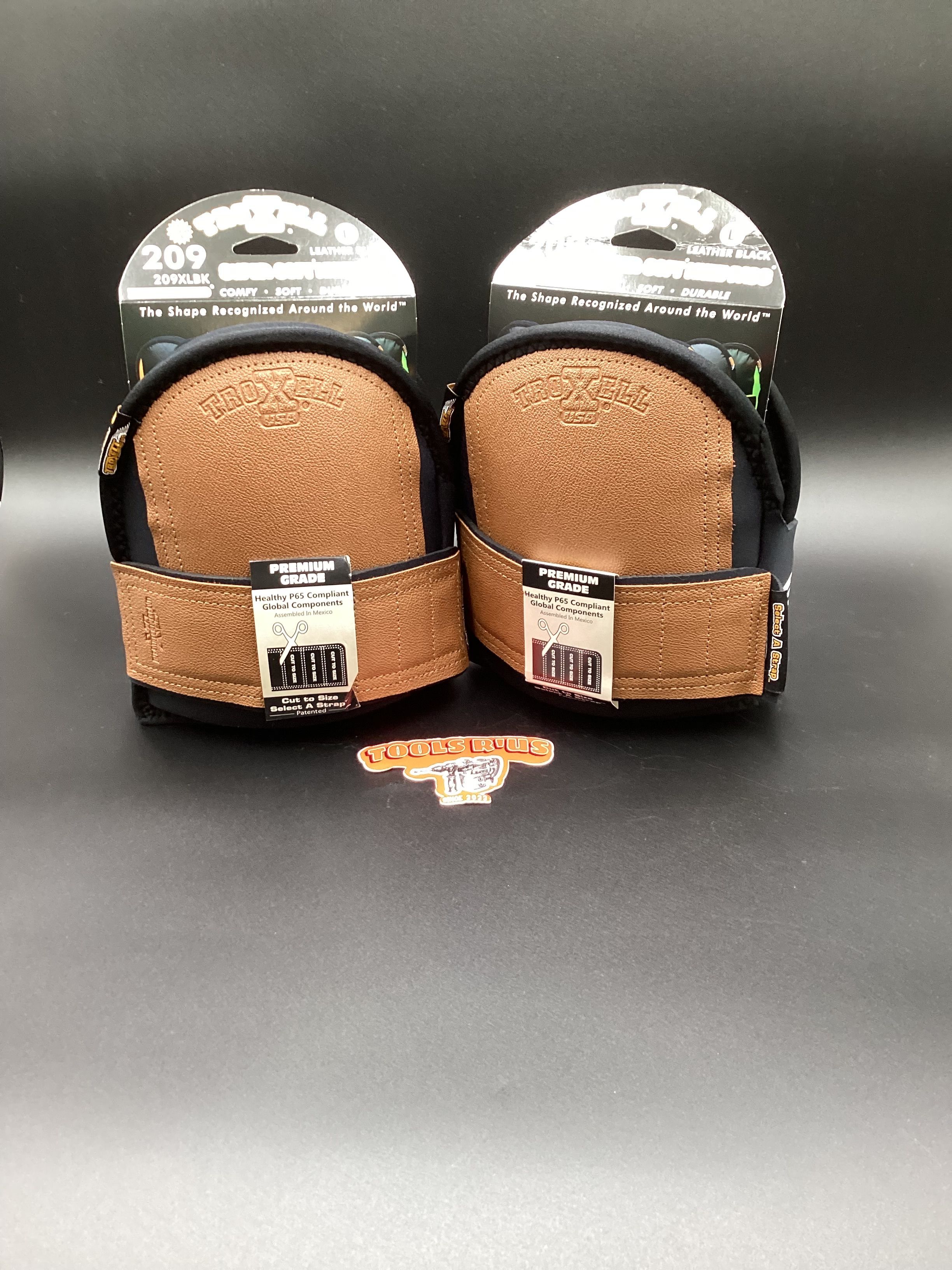 TROXELL LEATHER HEAD SUPERSOFT KNEE PADS(EACH)**(FINANCIAMOS/WE FINANCE)**