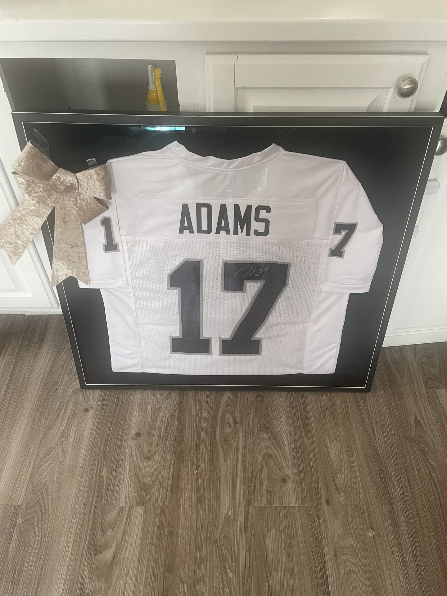 Signed Davante Adams Raiders Jersey