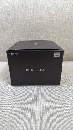 X100VI Fujifilm - Silver (Brand New)