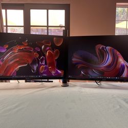 Double Acer K242HL: 24” Widescreen Full HD Computer Monitor Set