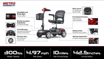 Electric Mobility 4 Wheel scooter