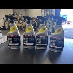 Weiman Stainless Steel Cleaner and Polish - Protects Appliances from Fingerprints and Leaves a Streak-Free Shine for Refrigerator, Dishwasher, Oven, G