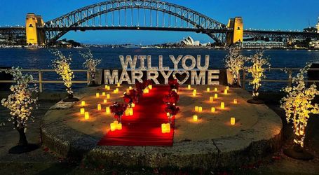 Will you marry me decoration