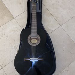 Lucero LC100 Classical Guitar (Black)