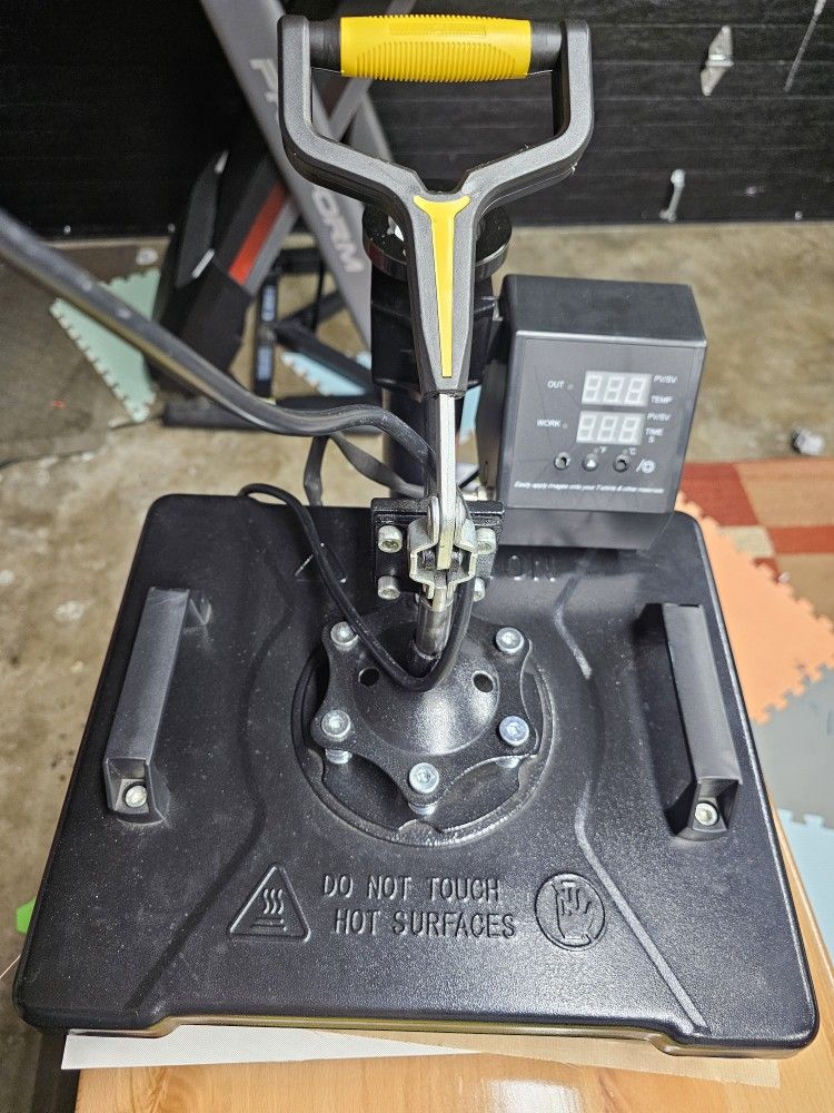 Heat Press With Attachments