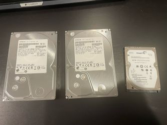 Internal hard drives 