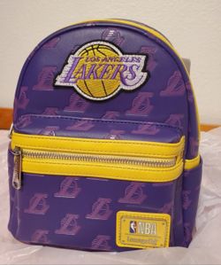 Loungefly Lakers Mini Backpack