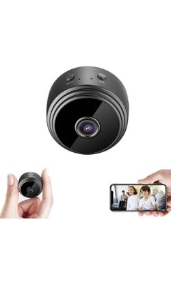 Mini DIY Wireless Security Camera, Rechargeable Battery.Night Vision!