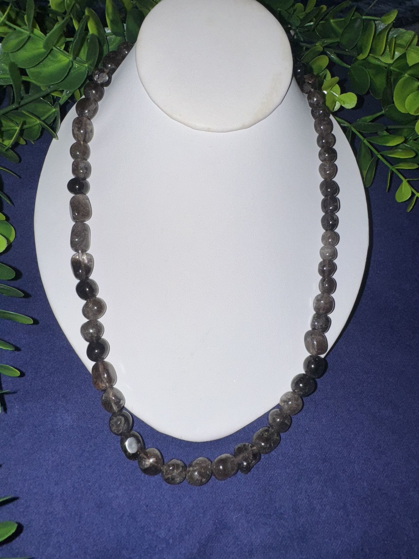Boutique Stunning Smoky Quartz Stone 181 carat Necklace 20"