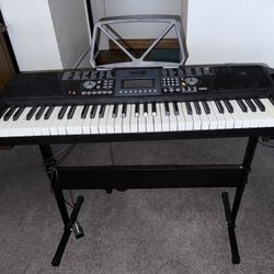RockJam 61 Key Keyboard  With Seat 