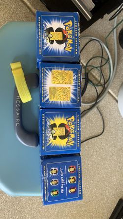 Pokémon Limited edition, 23 gold plated trading card
