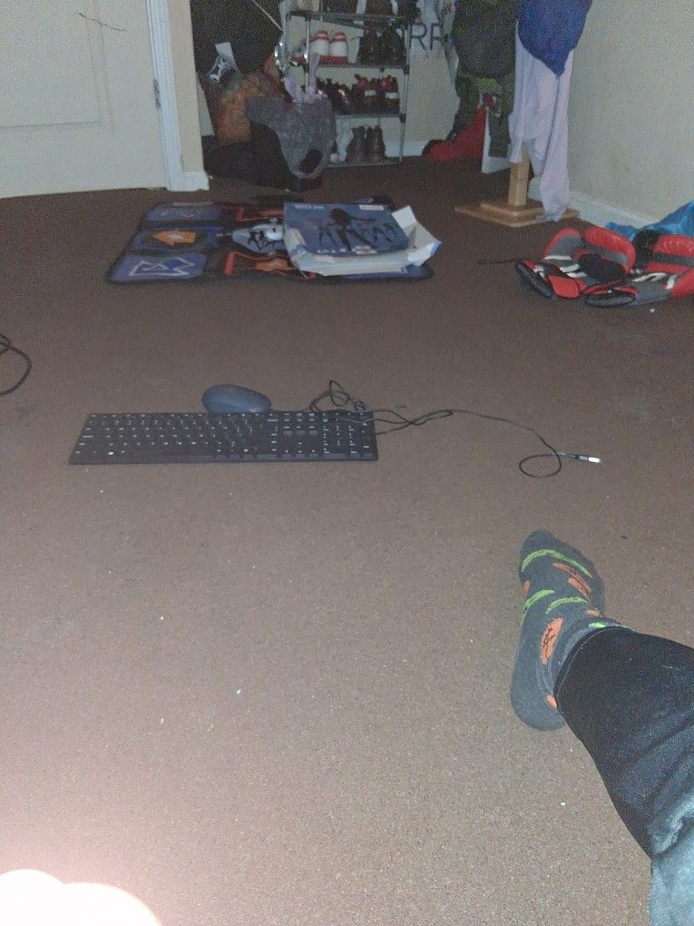 A Dell Keyboard And Mouse