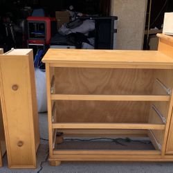 FREE Real Pine Wood Dresser 