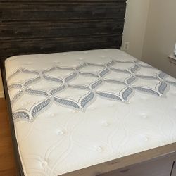 Queen Bed With Sealy Posturepedic Mattress