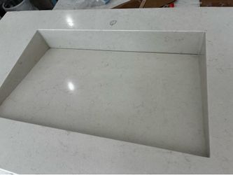 Vanity sink integrated 36 by 20