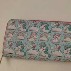 Unicorn wallet ( I do bundles), size 7.5” x 4”