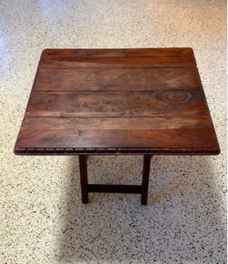Teak TV tray / end tables