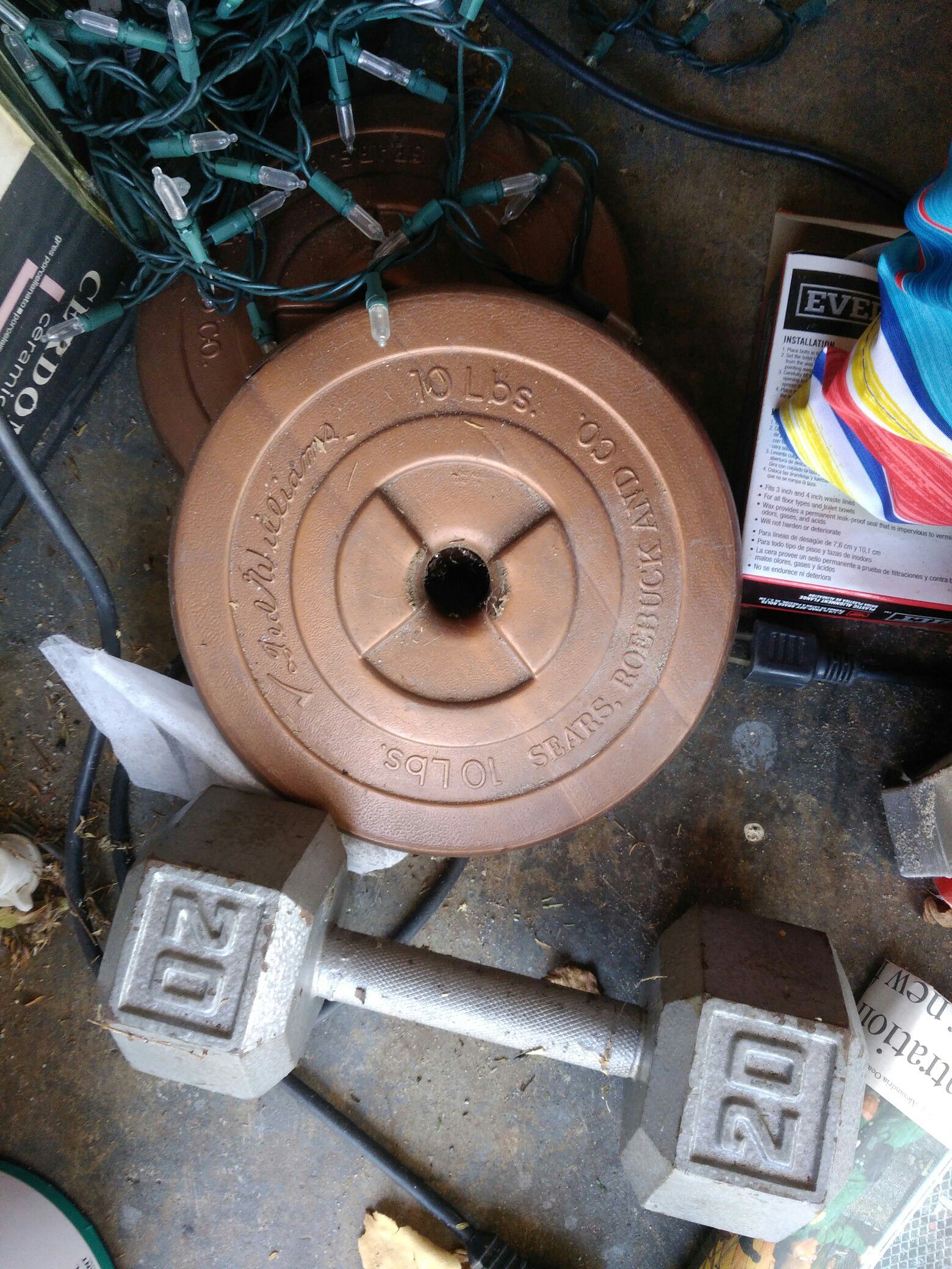 Weights for sale 10 lbs. $5 each