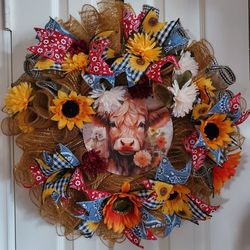 Highland Wreath By K&I Creations 