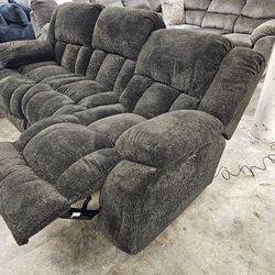 Power Reclining 3 Seater Couch / 3 Seater Sofa Only 1 Left