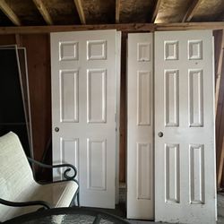 7 White Wood Doors Without Hardware