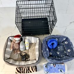 Pet Crate And Other Items 