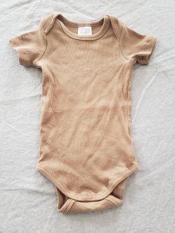 Mebie Baby Organic Cotton Bodysuit - 6-12m