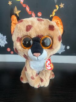 BEANIE BOOS 9 IN LARGE BUCKWHEAT PLUSH, NEW WITH TAGS