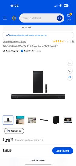 Samsung Soundbar / Surround Sound