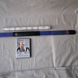 Bodyblade CXT Exercise Set w/ Burn & Sculpt DVD, Workout Poster & Bodyblade Fitness Trainer