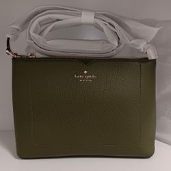 Kate Spade Harlow Enchanted Green Crossbody Bag