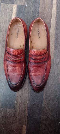 MAGNANNI BROWN LEATHER MATLIN III