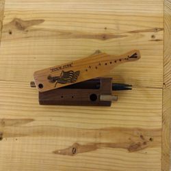 Amish Crafted - Four Star Combo Turkey Box Call - Crow, Owl, Hawk
