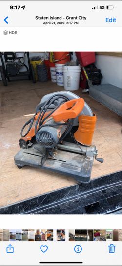 Ridgid chopsaw