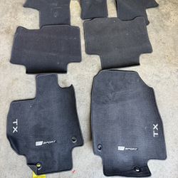 Lexus TX 350 F SPORT Carpet Floor Mats (OEM)