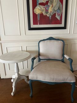 Vintage French Provincial Parlor Set – Loveseat, Armchair & Side Chair