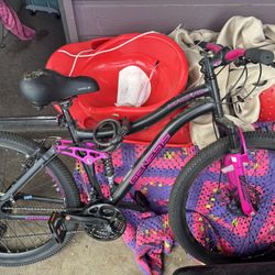 Pink/Black Bike