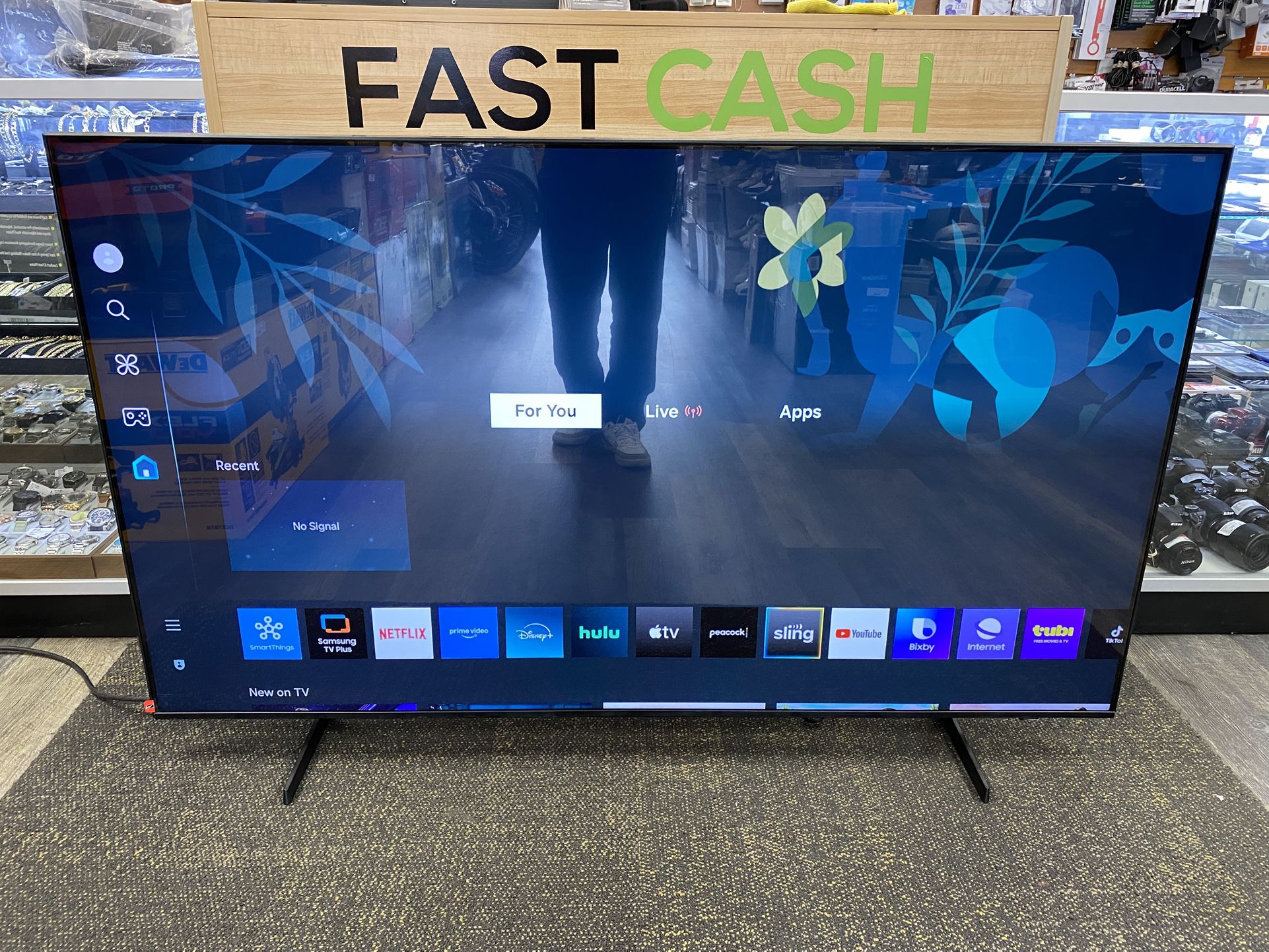 SAMSUNG UN65DU69000F 65” Crystal UHD 4K Smart Tizen TV (2024)