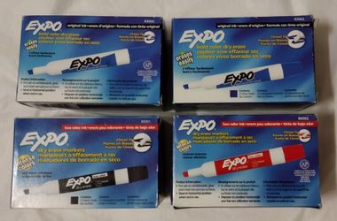 New Expo Dry Erase Markers