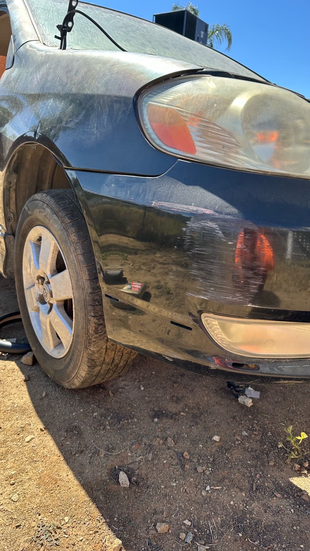 2003-2008 Toyota Corolla front bumper