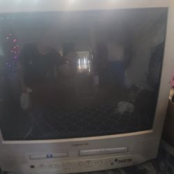 Tv With Vhs And Dvd