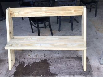 Wood Bench
