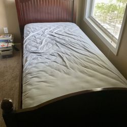 Pottery Barn Twin Headboard (with Optional Mattress & Box Spring