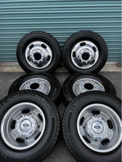 Ford F350 Factory Dually Wheels Tires