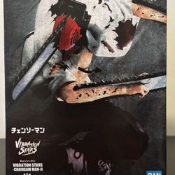 Chainsaw Man – Vibration Stars Chainsaw Man II Figure (Brand New)